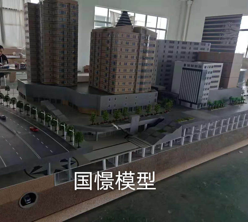 德令哈市建筑模型