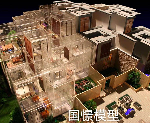 德令哈市建筑模型