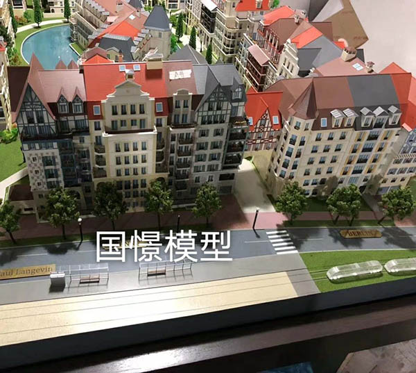 德令哈市建筑模型