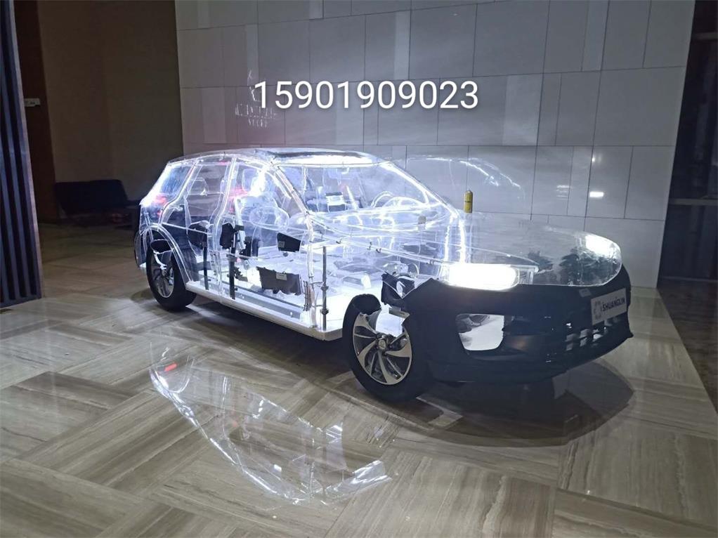 德令哈市透明汽车模型